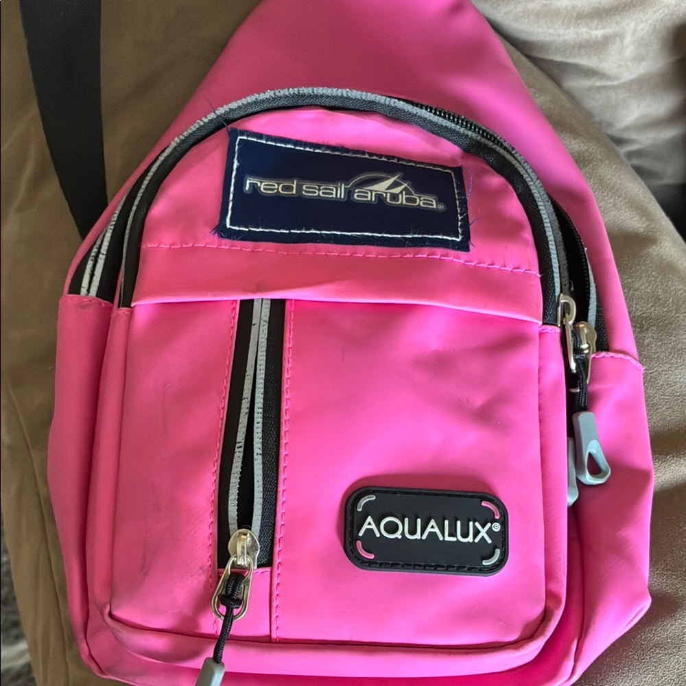 Aqualux Pink Crossbody Bag